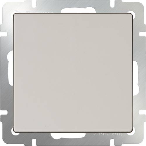 Перекрестный переключатель одноклавишный слоновая кость WL03-SW-1G-С-ivory 4690389073588