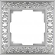 Рамка Antik на 1 пост жемчужный WL07-Frame-01 4690389063497