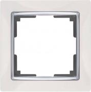 Рамка Snabb на 1 пост белая WL03-Frame-01-white 4690389046100