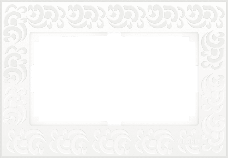 Рамка Flock для двойной розетки белый WL05-Frame-01-DBL-white 4690389073182