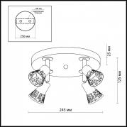 Спот Odeon Light Bierzo 2612/4C