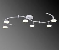 Светодиодный спот IDLamp Bianca 390/6PF-LEDWhitechrome