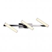 Спот IDLamp Roberta Black 406/3A-Blackchrome