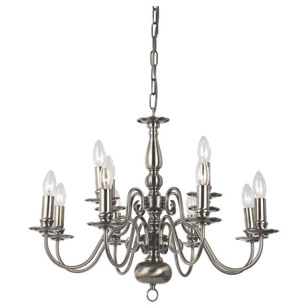 Подвесная люстра Arte Lamp Antwerpen A1029LM-8-4AB