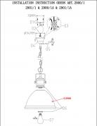 Подвесной светильник Odeon Light Talva 2900/1A