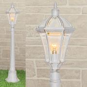 Уличный светильник Elektrostandard Capella F белое золото 4690389104305