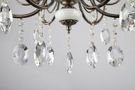 Подвесная люстра Eurosvet Остин 60055/6 античная бронза