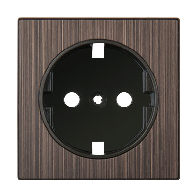 Лицевая панель розетки бронзовая WL12-SKGS-IP20-CP 4690389100482
