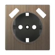 Накладка для USB розетки бронзовая WL12-USB-CP 4690389100505