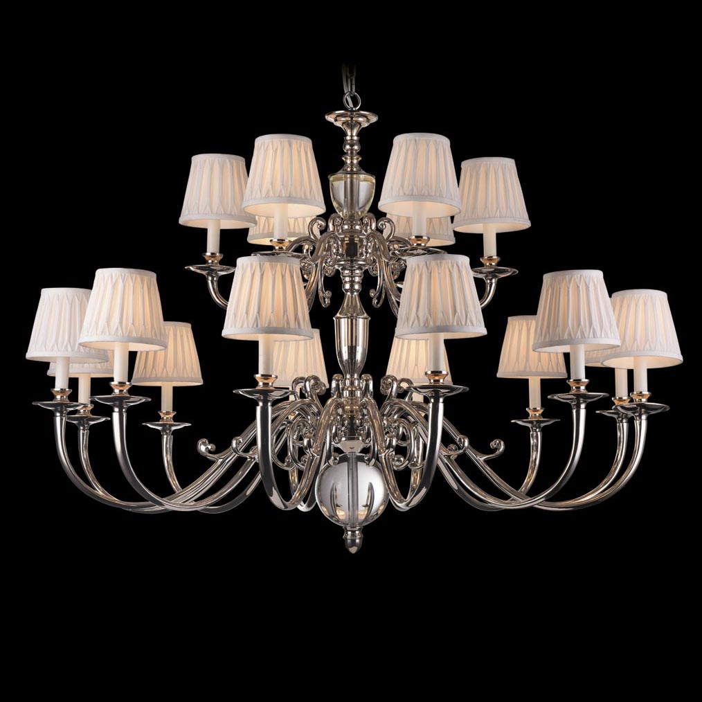 Подвесная люстра Newport 31018/C nickel