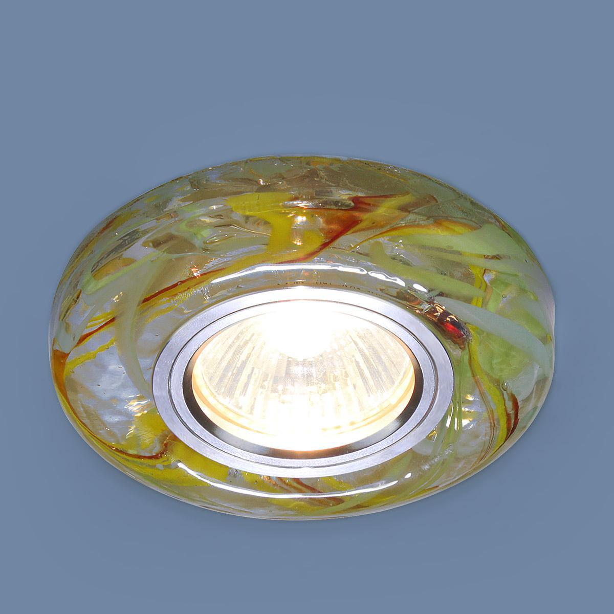 Встраиваемый светильник Elektrostandard 2191 MR16 CL/YL/GR прозрачный/желтый/зеленый 4690389096129