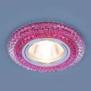Встраиваемый светильник Elektrostandard 2193 MR16 CL/PK прозрачный/розовый 4690389098888