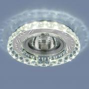 Встраиваемый светильник Elektrostandard 8351 MR16 CL/WH прозрачный/белый 4690389098390