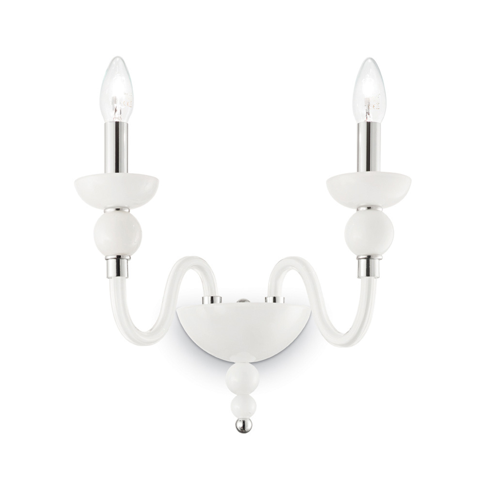 Бра Ideal Lux Doge AP2 Bianco