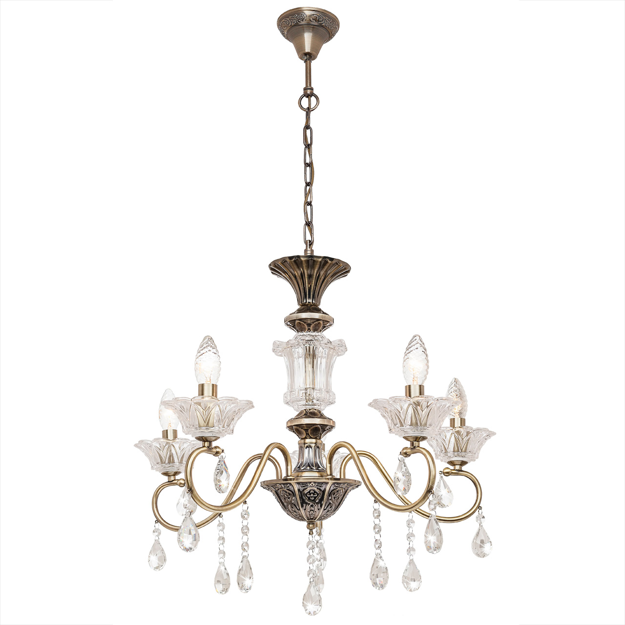 Подвесная люстра Silver Light Bernardet 518.53.5