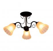 Потолочная люстра IDLamp Lauretta 872/3PF-Argentoscuro