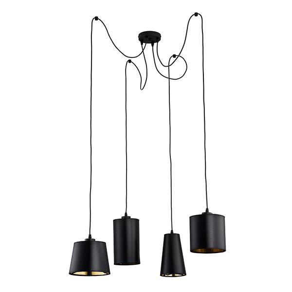 Подвесная люстра TK Lighting 1551 Ben Black 4