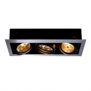 Встраиваемый светильник SLV Aixlight Flat Triple QRB111 154652