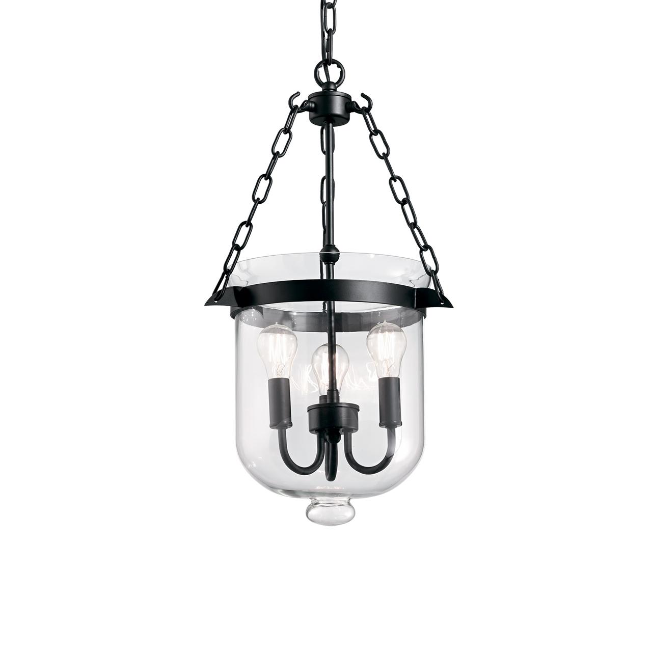 Подвесная люстра Ideal Lux Entry SP3 Small Nero