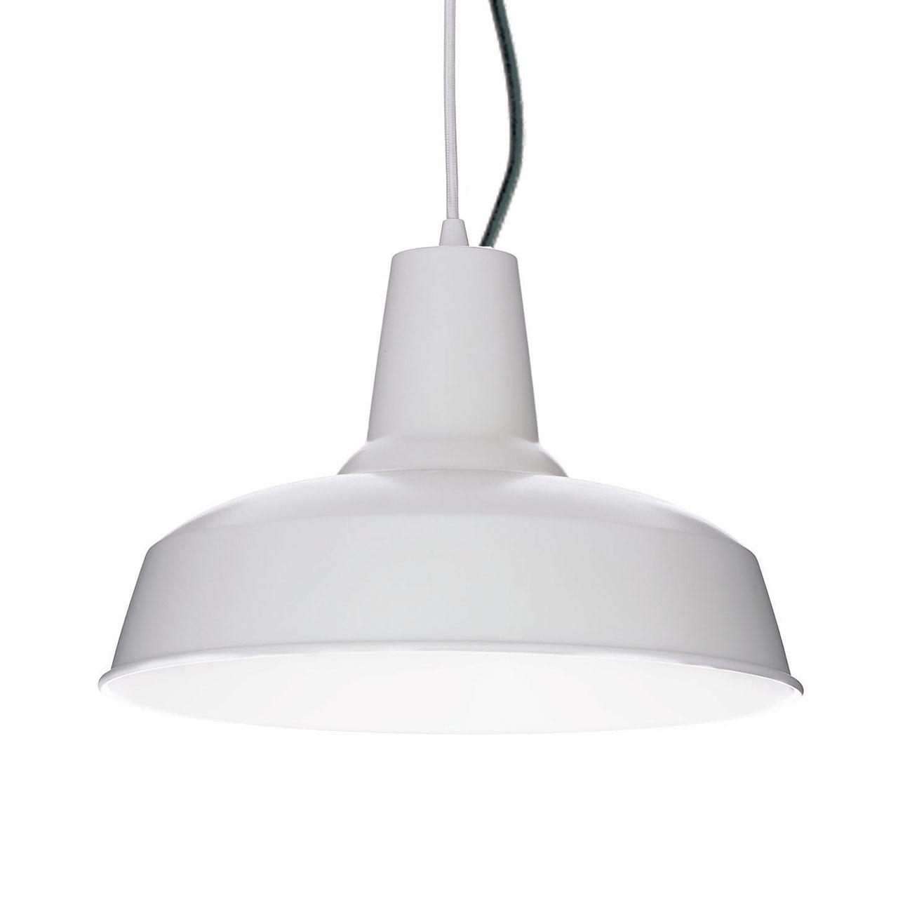 Подвесной светильник Ideal Lux Moby SP1 Gesso