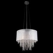 Подвесная люстра Eurosvet Grace 10070/5 хром/белый Strotskis