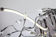 Потолочный светодиодный светильник Eurosvet 90036/8 хром