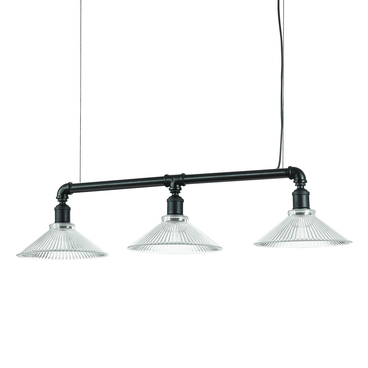 Подвесная люстра Ideal Lux Astrid SB3 Nero
