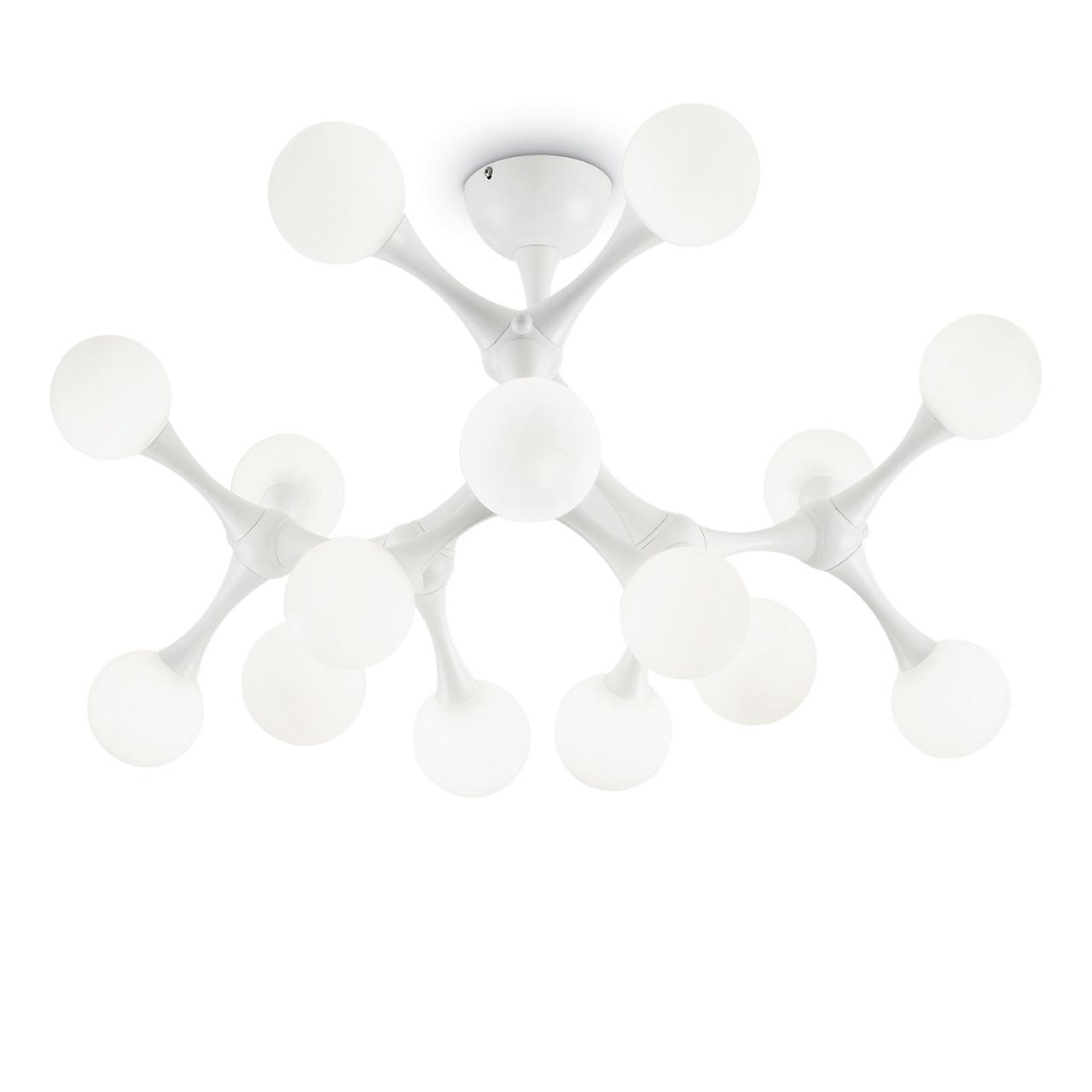 Потолочная люстра Ideal Lux Nodino PL15 Bianco