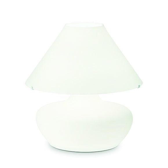 Настольная лампа Ideal Lux Aladino TL3 D35 Bianco