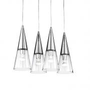 Подвесной светильник Ideal Lux Cono SB3 Cromo