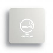 Настенный светодиодный светильник Ideal Lux Sign AP80 No Smoking