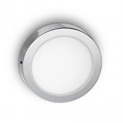 Настенно-потолочный светодиодный светильник Ideal Lux Universal AP1 24W Round Cromo